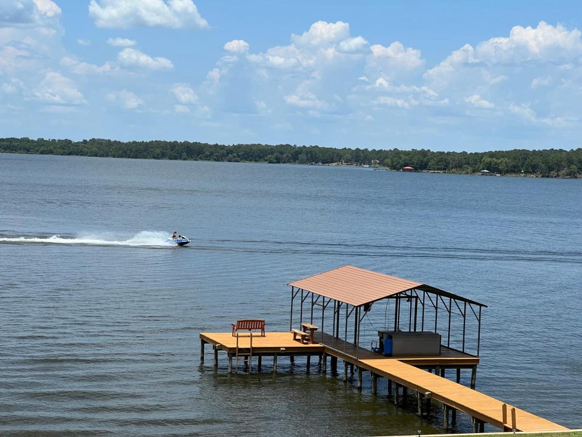 Lakefront Oasis With Private Boat Dock On Lake Palestine Coffee City Esterno foto
